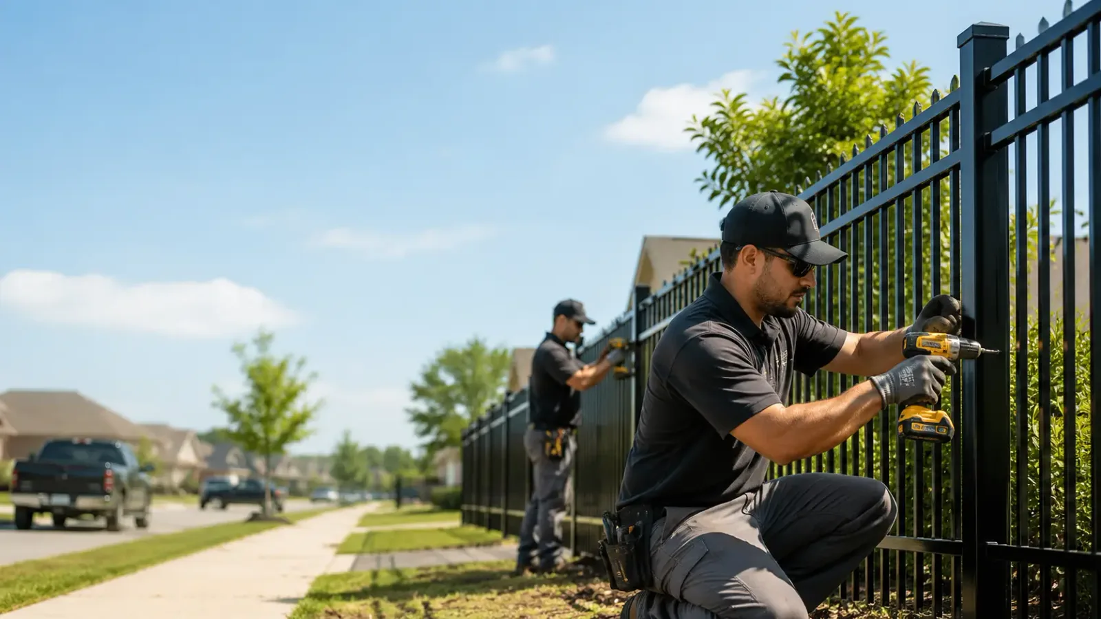 Metal Fence Installation in Polkville, NC
